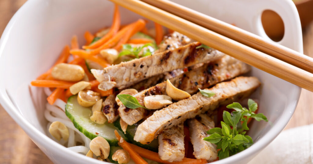 Ingredients for Thai Chicken Salad Recipe