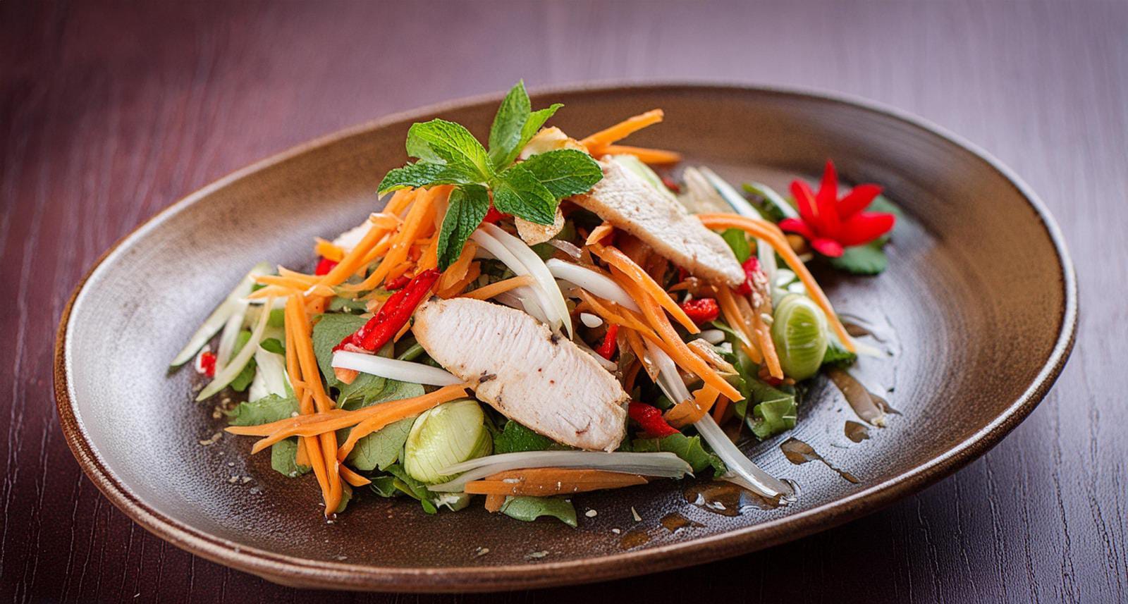Thai Chicken Salad Recipe: A Delightful and Nutritious Meal